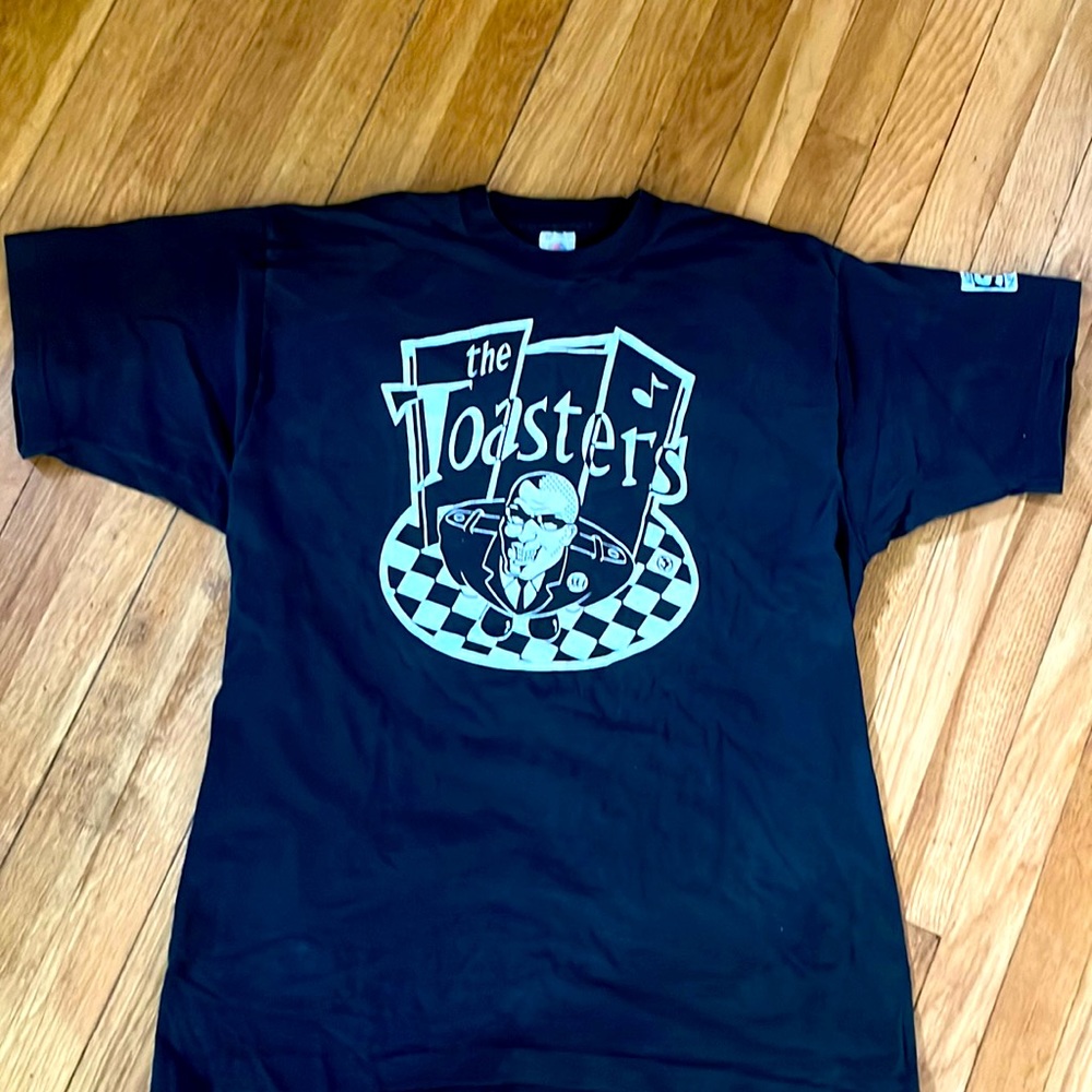 Vintage 1990s Toasters shirt, Moon Ska Records. XL